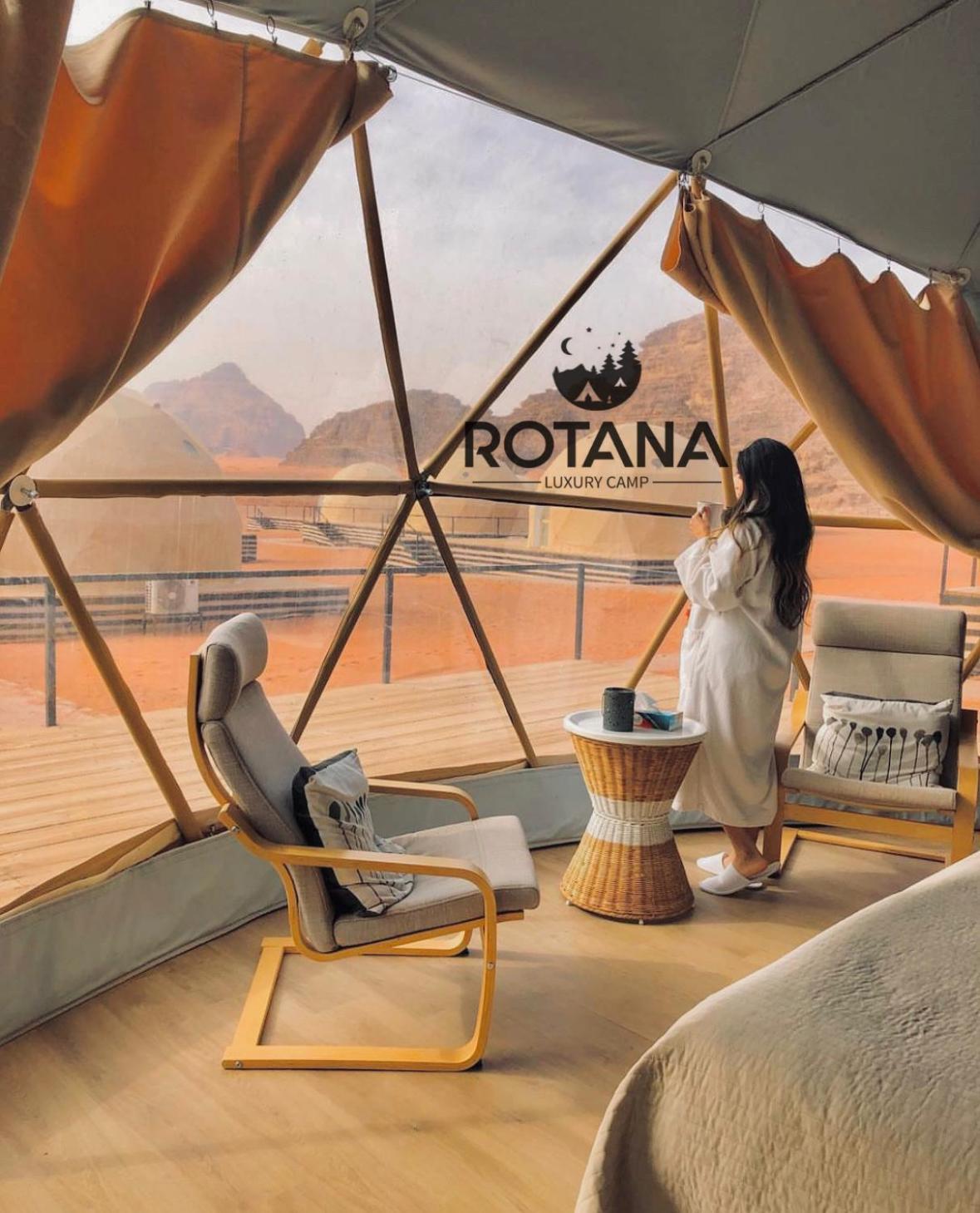 Hotel Rotana Luxury Camp Wadi Rum Exterior foto