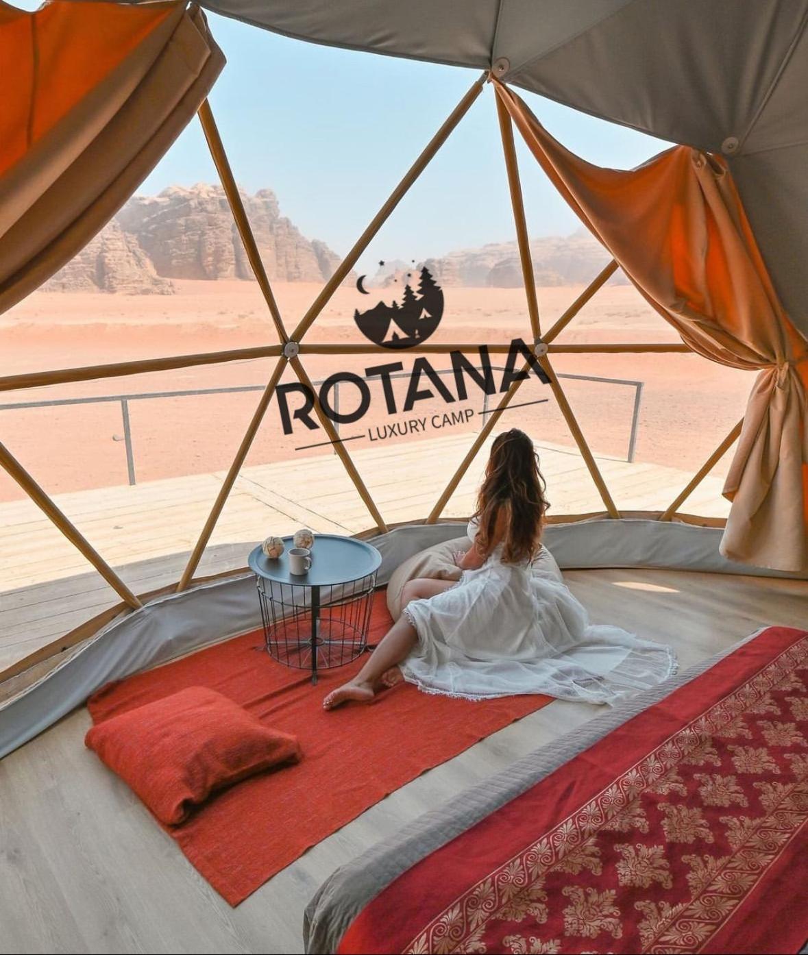 Hotel Rotana Luxury Camp Wadi Rum Exterior foto